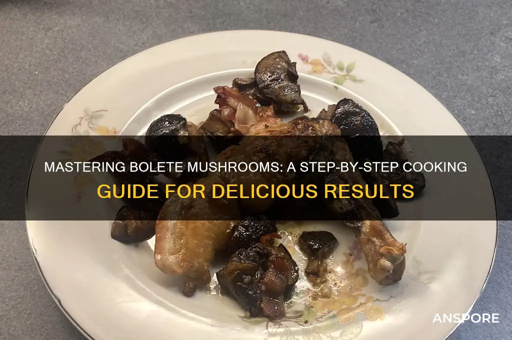 how to cook bolete mushrooms