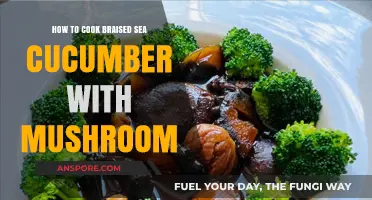 Delicious Braised Sea Cucumber with Mushroom: A Step-by-Step Recipe