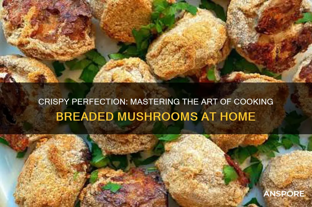how to cook breaded mushrooms