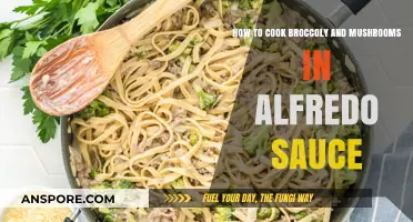 Creamy Alfredo Sauce with Broccoli and Mushrooms: Easy Recipe Guide