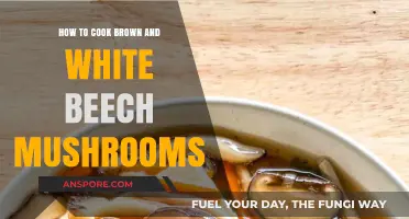 Mastering Beech Mushrooms: Cooking Brown and White Varieties Perfectly