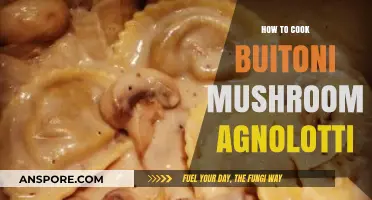 Mastering Buitoni Mushroom Agnolotti: A Simple, Flavorful Cooking Guide