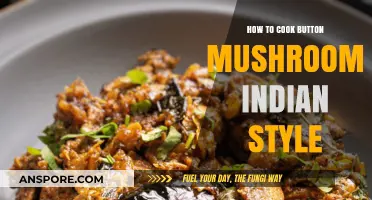 Spicy Indian-Style Button Mushrooms: Easy Recipe for Flavorful Delights