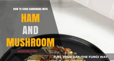 Creamy Ham & Mushroom Carbonara: A Twist on Classic Italian Comfort Food