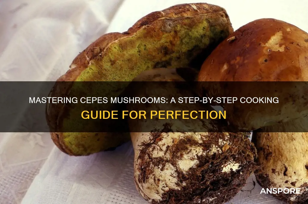 how to cook cepes mushrooms