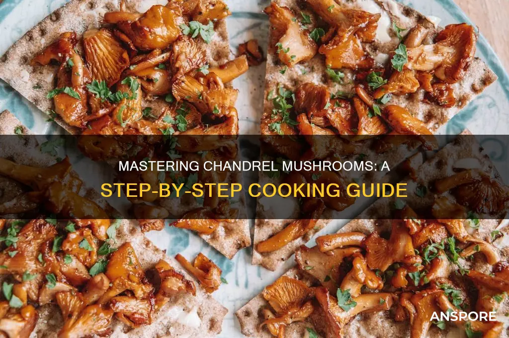 how to cook chandrel mushrooms