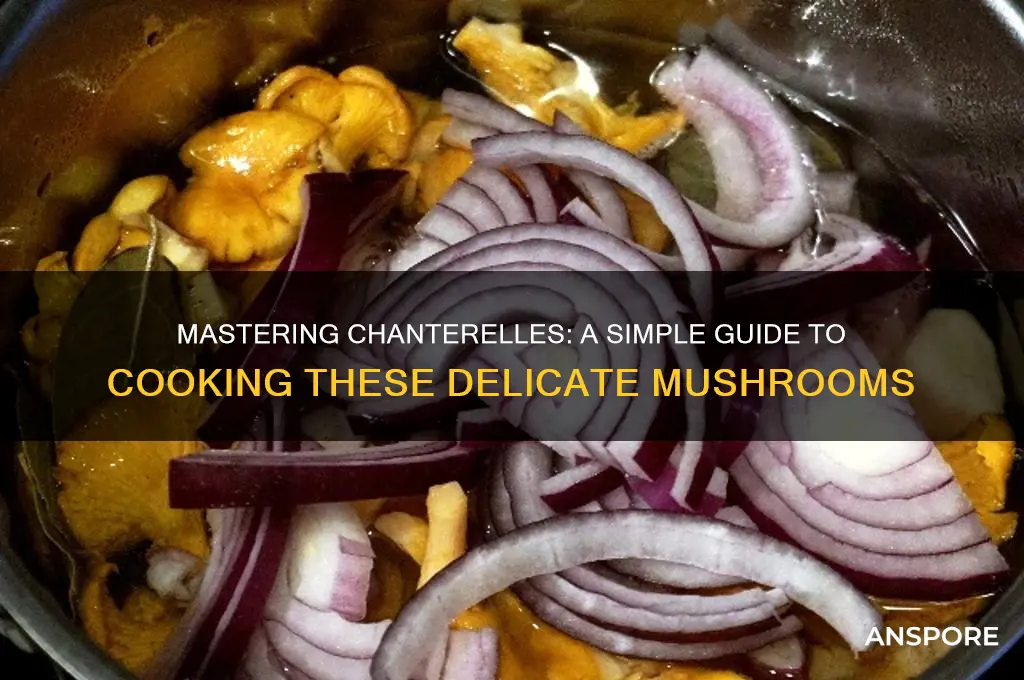 how to cook chanterelles mushroom