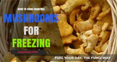 Perfectly Preserve: Cooking and Freezing Chanterelle Mushrooms for Later Use