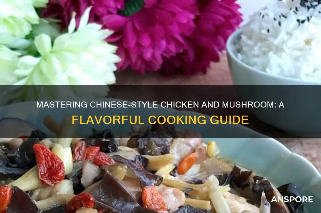 how to cook chicken and mushroom chinese style