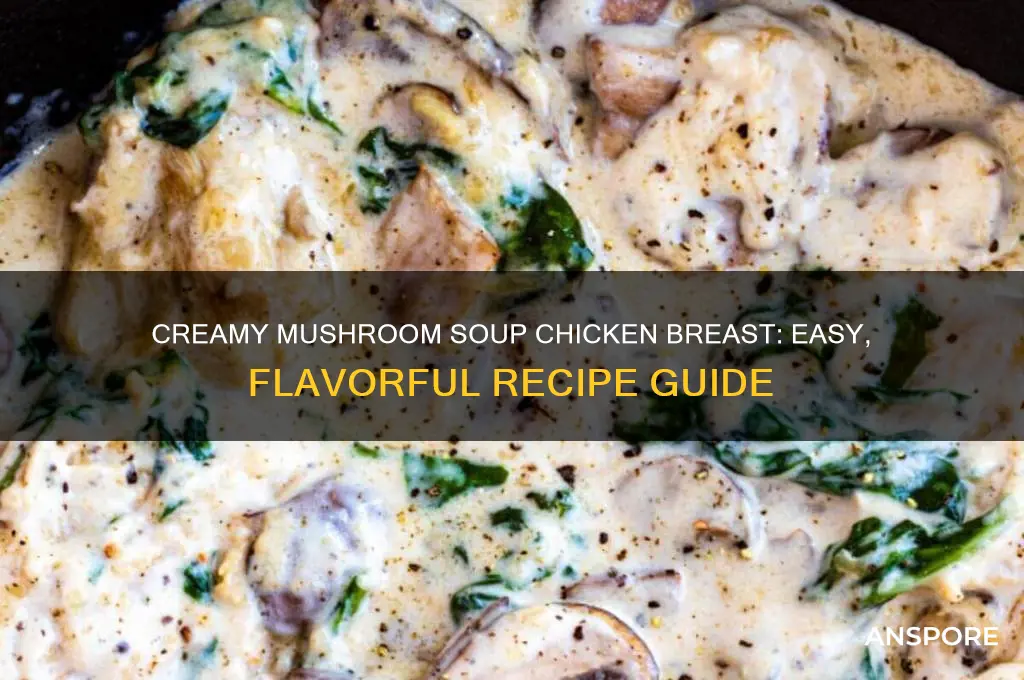 how to cook chicken breast with mushroom soup