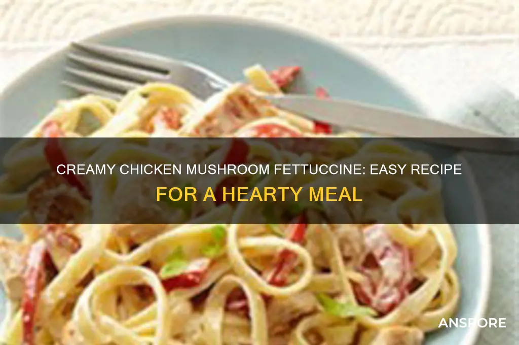 how to cook chicken mushroom fettuccine