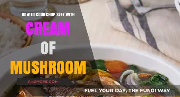 Creamy Chop Suey Recipe: Mushroom Sauce Twist for Easy Cooking