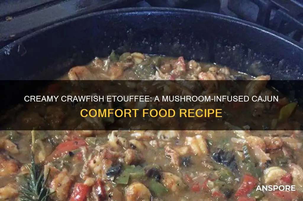 how to cook crawfish etouffee with cream of mushroom