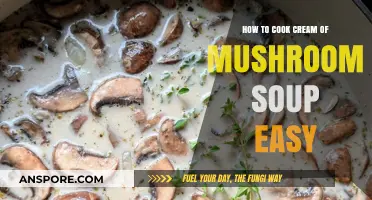 Simple Cream of Mushroom Soup Recipe: Quick, Easy, and Delicious