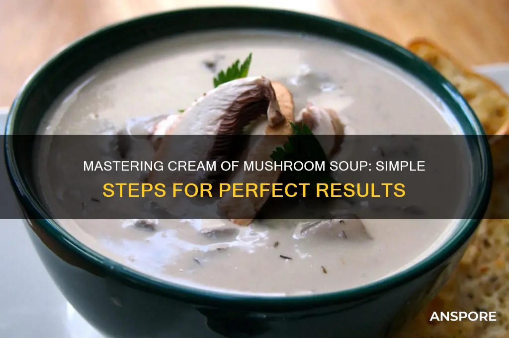 how to cook cream of mushroom