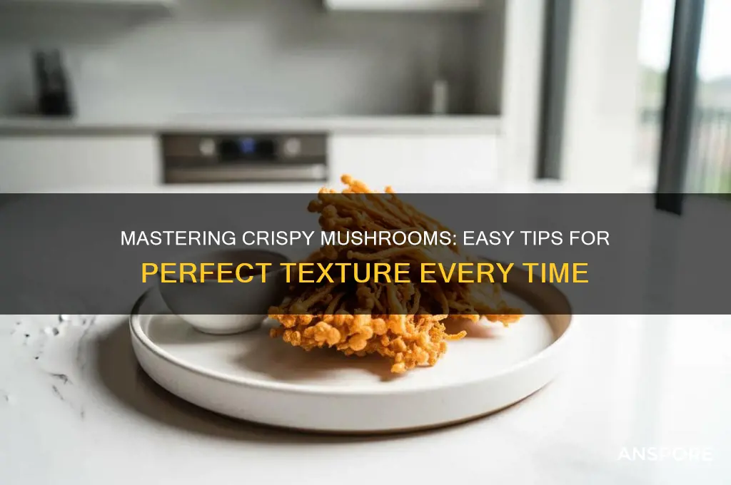 how to cook crispy mushroom