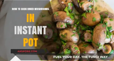 Instant Pot Dried Mushrooms: Quick, Flavorful, and Easy Cooking Guide