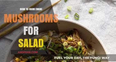 Quick & Easy Enoki Mushroom Salad Prep: Cooking Tips Revealed
