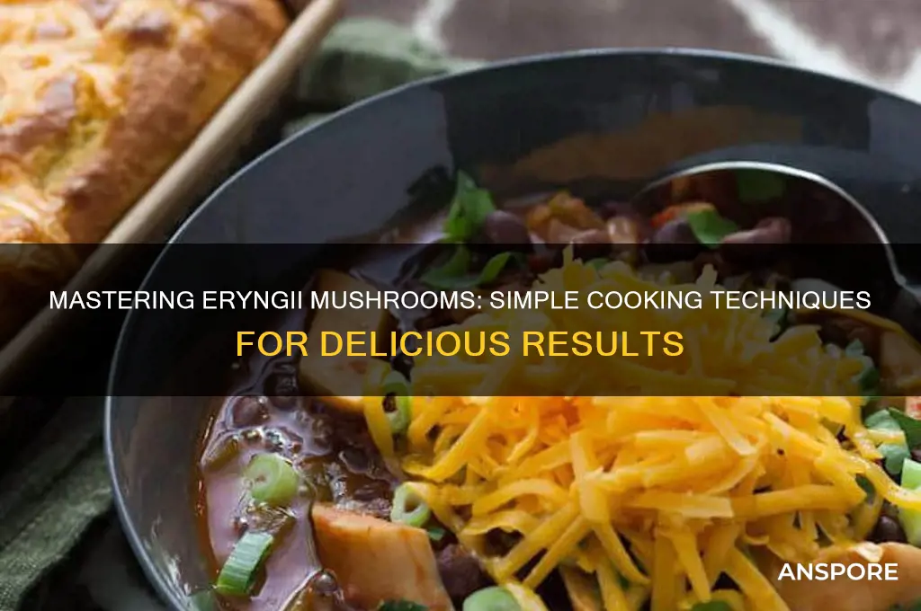 how to cook eryngii mushroom