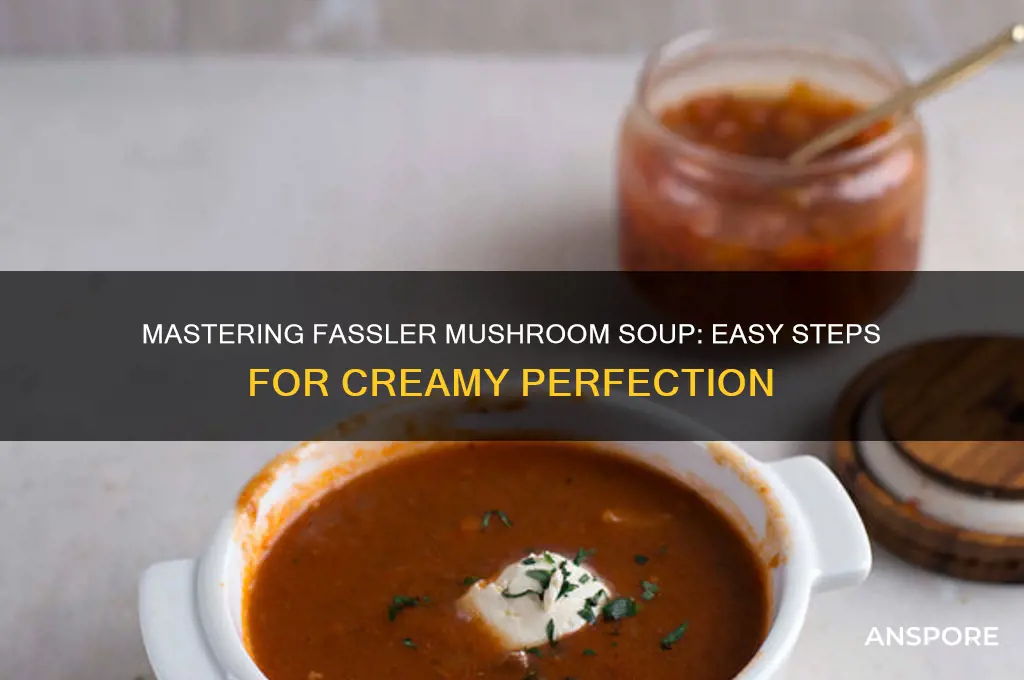 how to cook fassler mushroom soup