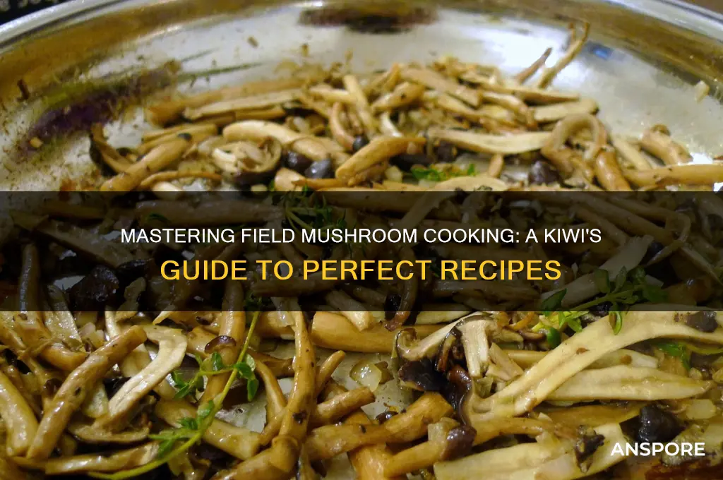 how to cook field mushrooms nz