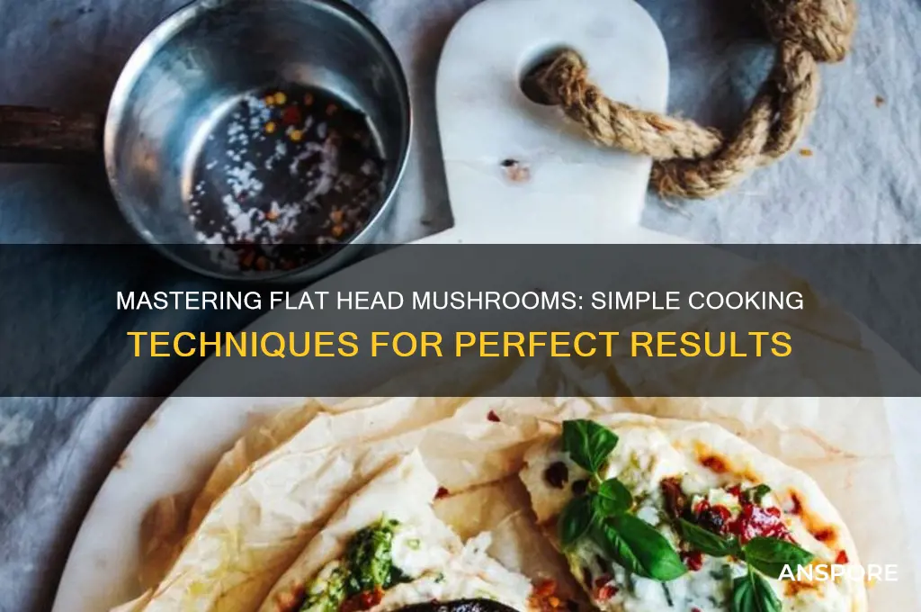 how to cook flat head mushrooms