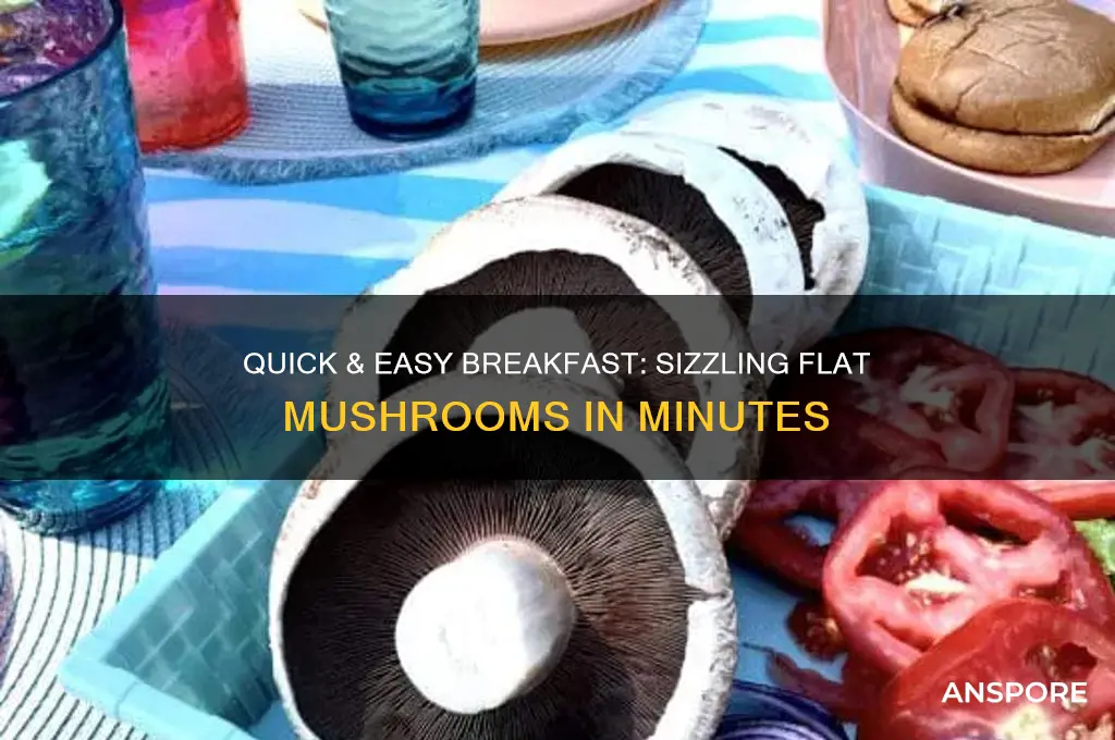 how to cook flat mushrooms for breakfast