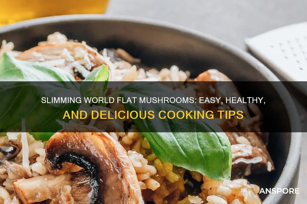 how to cook flat mushrooms slimming world