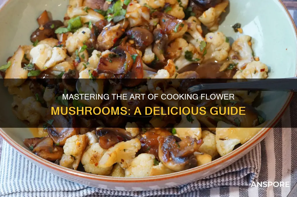 how to cook flower mushroom