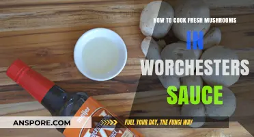 Savor the Flavor: Cooking Fresh Mushrooms in Worcestershire Sauce