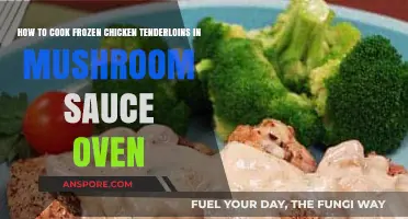 Oven-Baked Chicken Tenderloins in Creamy Mushroom Sauce: Easy Recipe