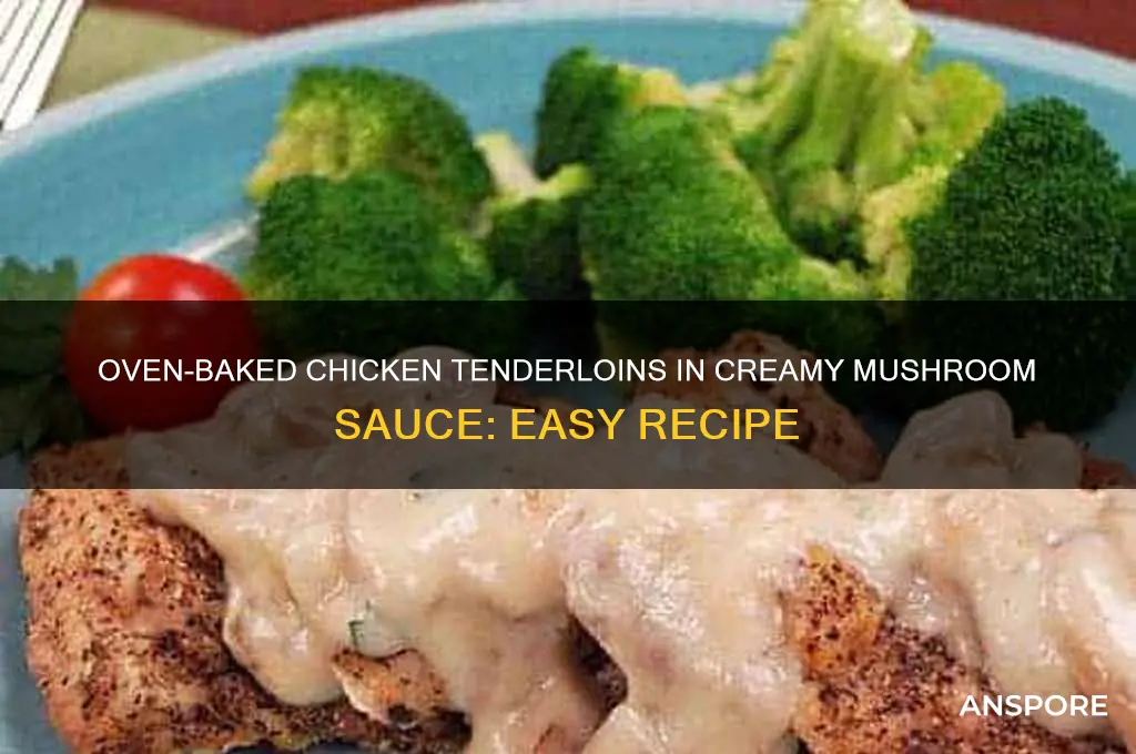 how to cook frozen chicken tenderloins in mushroom sauce oven