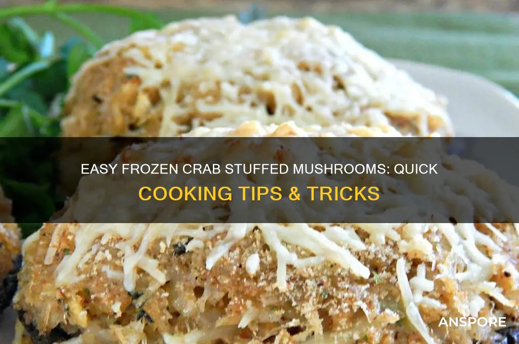 how to cook frozen crab stuffed mushrooms