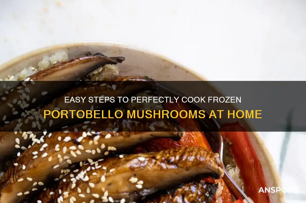 how to cook frozen portobello mushrooms