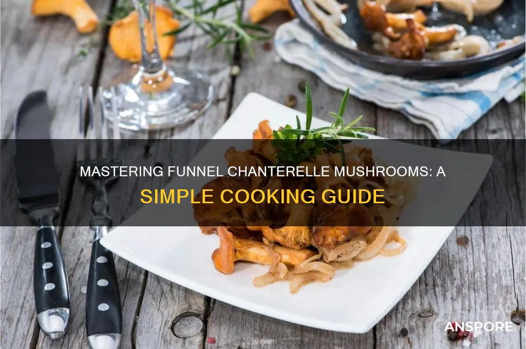 how to cook funnel chanterelle mushrooms
