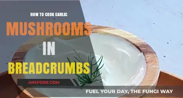 Crispy Garlic Mushrooms: A Breadcrumb-Coated Delight Recipe Guide