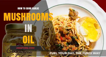 Sizzling Garlic Mushrooms: A Simple Oil-Cooked Recipe Guide