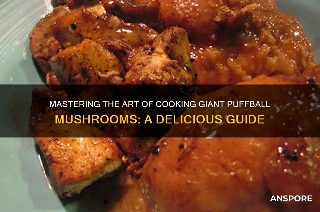 how to cook giant puffball mushroom