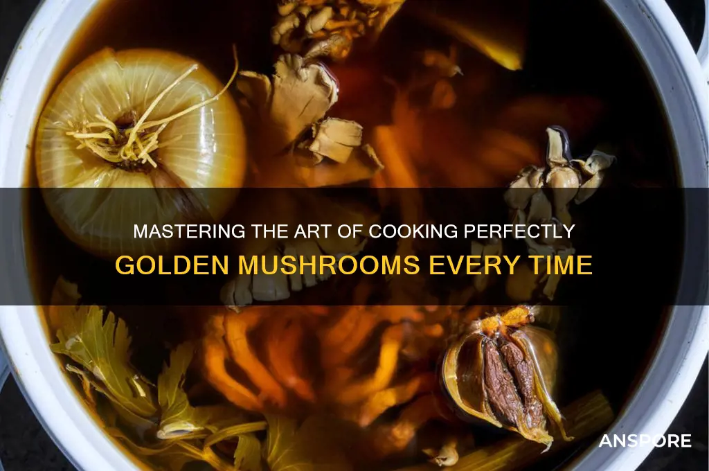 how to cook golden mushroom