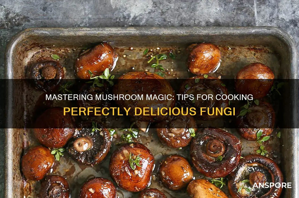 how to cook good mushrooms