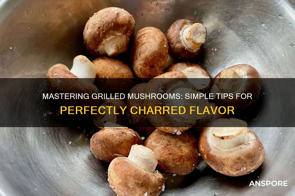 how to cook grilled mushrooms