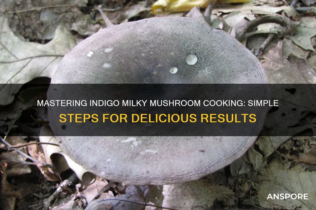 how to cook indigo milky mushroom