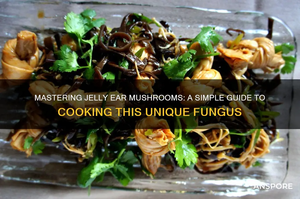 how to cook jelly ear mushrooms