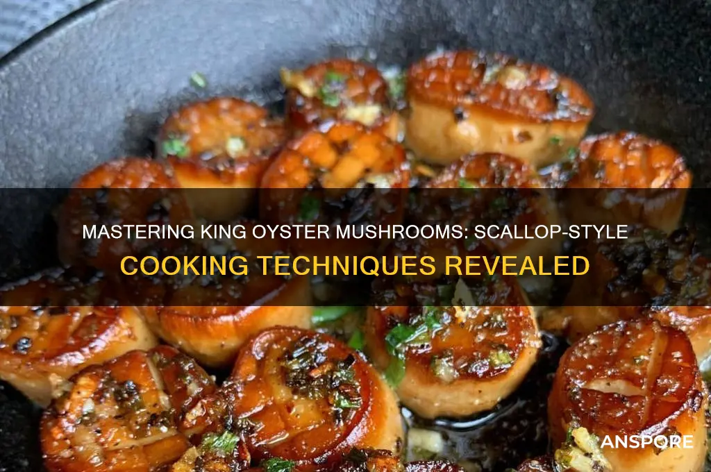 how to cook king oyster mushrooms like scallops