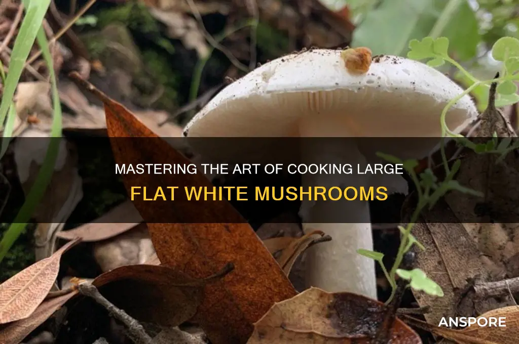 how to cook large flat white mushrooms