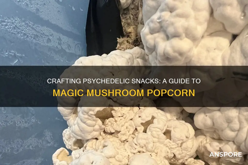 how to cook magic mushroom popcorn