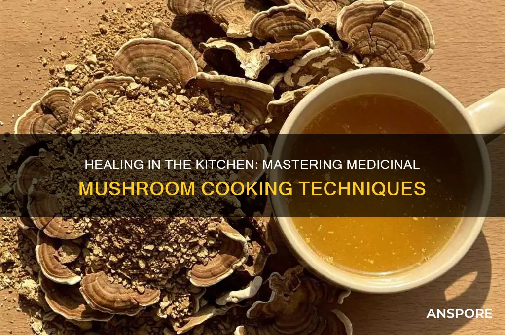 how to cook medicinal mushrooms
