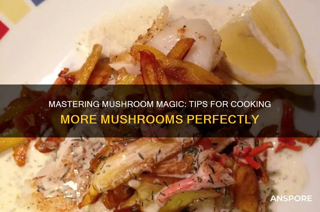 how to cook more mushrooms