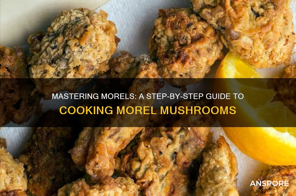 how to cook morrel mushroom