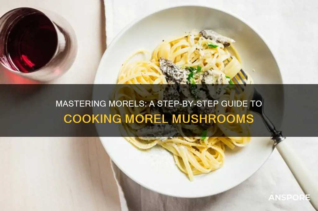 how to cook morrell mushrooms